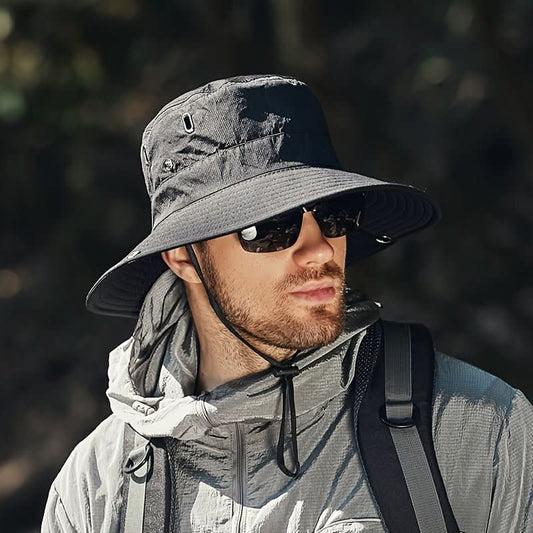 Atmungsaktiver UV-Schutz Sonnenhut für Outdoor-Abenteuer