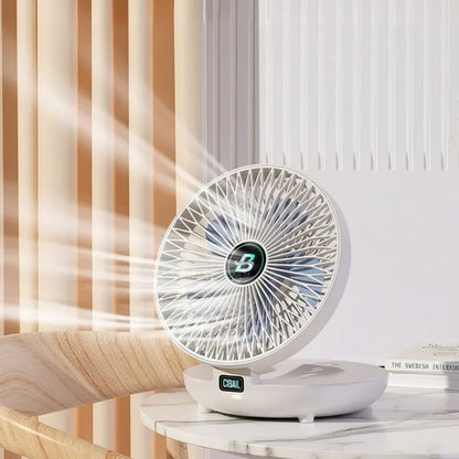 Tragbarer USB-Ventilator mit 3 Geschwindigkeitsstufen, faltbares und kompaktes Design