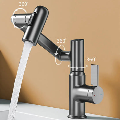 360° Intelligenter Wasserhahn mit LED-Temperaturanzeige