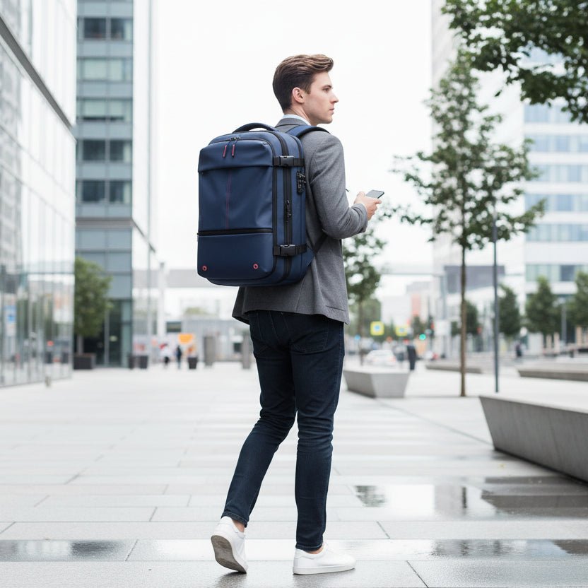 Kompakter Laptop-Rucksack für Reisen