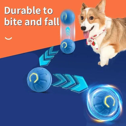 Interaktive wiederaufladbare hüpfende Hundeball