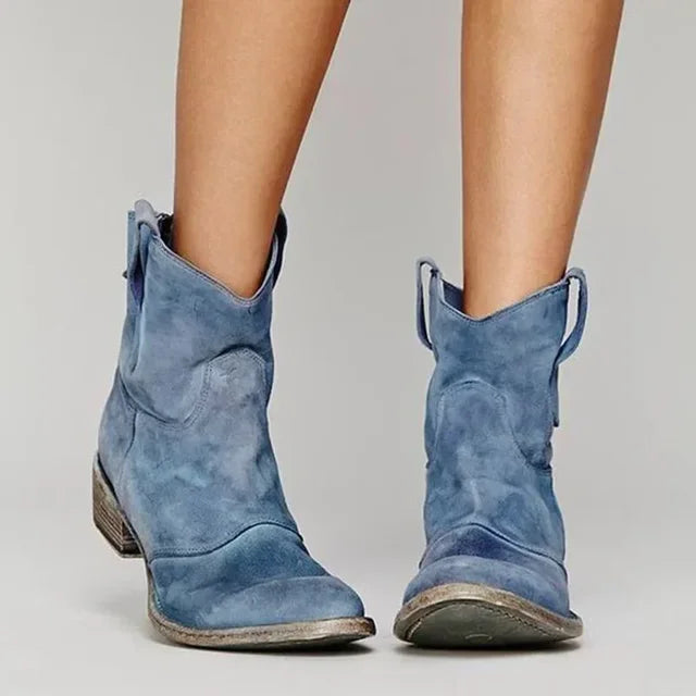 Damen Cowboy Stiefeletten | Bequem