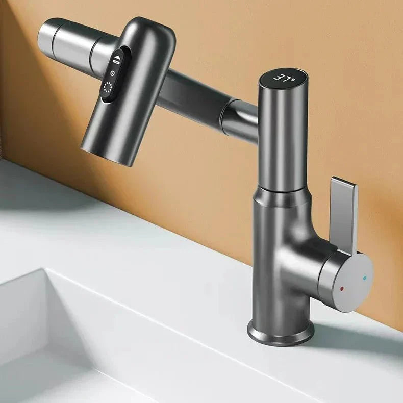 360° Intelligenter Wasserhahn mit LED-Temperaturanzeige
