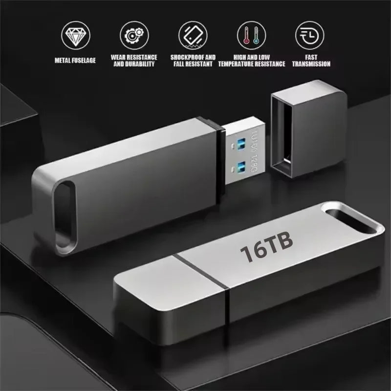 Hochgeschwindigkeits-USB 3.2 Wasserdichter und Stoßfester Speicher für Windows und Mac
