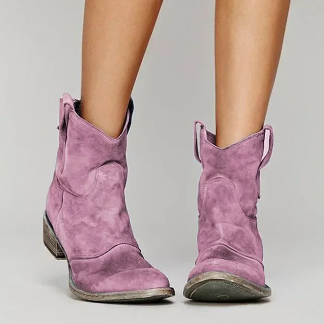 Damen Cowboy Stiefeletten | Bequem