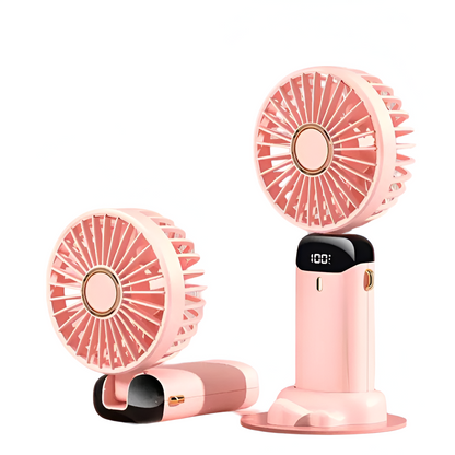 Wiederaufladbarer tragbarer Mini Ventilator für sofortige Abkühlung