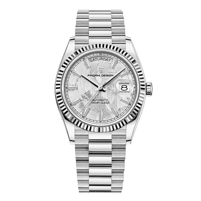 Premium Herren Automatik Uhr – Edelstahl, Selbstaufzug, Kalenderfunktion – Vielseitiger Stil für jeden Anlass