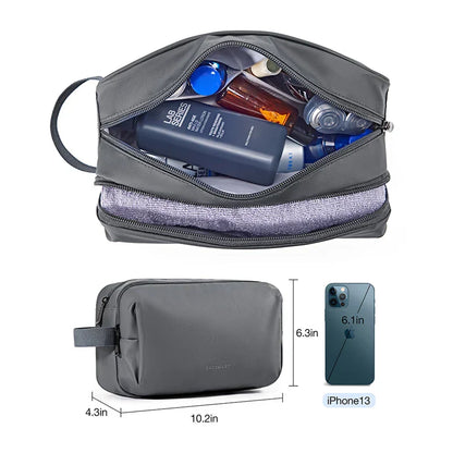 Wasserdichte Kosmetiktasche für Männer & Frauen | Leichte Kulturbeutel in S/M/L | Reiseaccessoire für Toilettenartikel & Make-up | Unisex Reiseorganizer