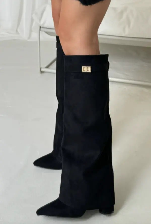 Damen Overknee Stiefel | Elegant