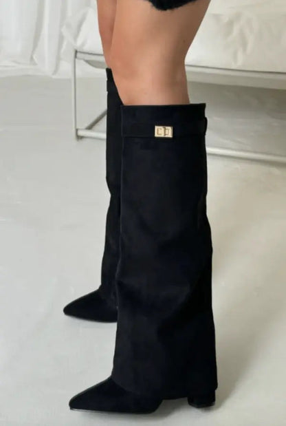 Damen Overknee Stiefel | Elegant