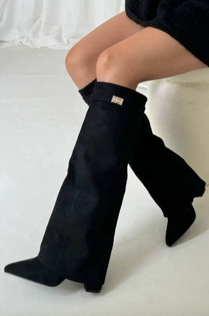 Damen Overknee Stiefel | Elegant