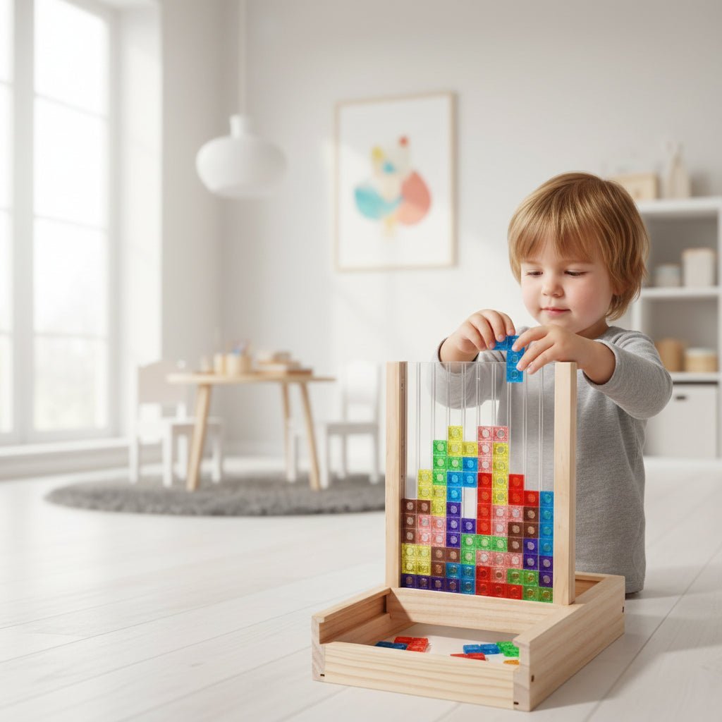 Holzpuzzle für kognitive Entwicklung und umweltfreundliche Unterhaltung