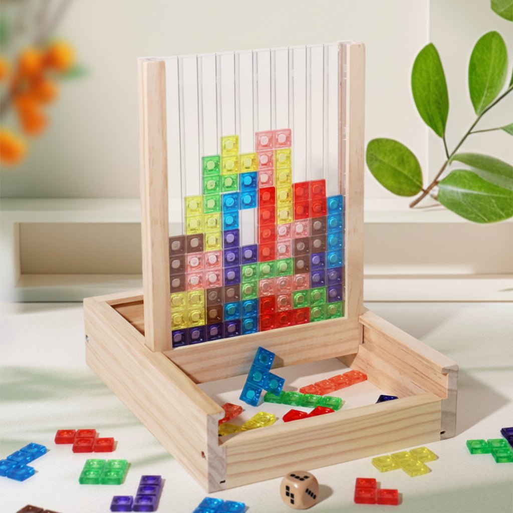Holzpuzzle für kognitive Entwicklung und umweltfreundliche Unterhaltung