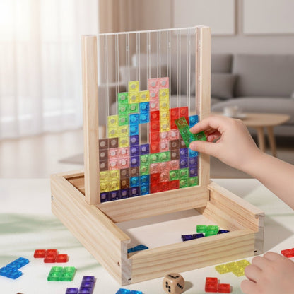 Holzpuzzle für kognitive Entwicklung und umweltfreundliche Unterhaltung