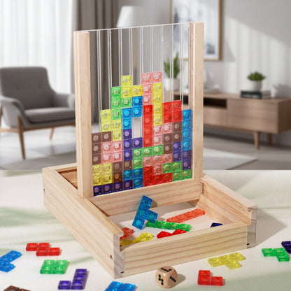 Holzpuzzle für kognitive Entwicklung und umweltfreundliche Unterhaltung