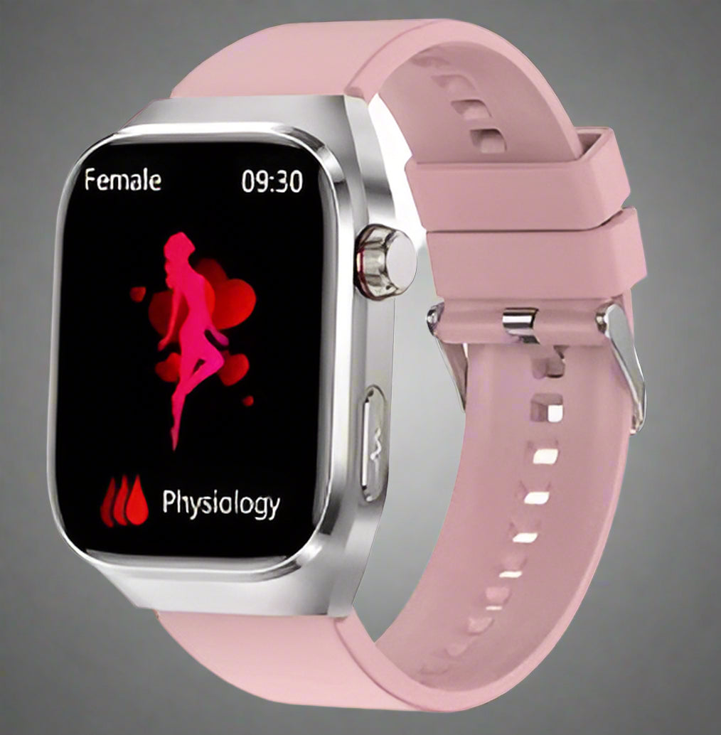 Smartwatch zur Blutzuckerüberwachung, ECG, Harnsäuremessung, Bluetooth-Konnektivität
