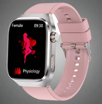 Smartwatch zur Blutzuckerüberwachung, ECG, Harnsäuremessung, Bluetooth-Konnektivität