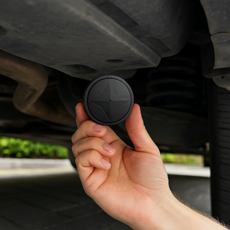 Kompakter Magnetischer GPS-Tracker – Echtzeit-Tracking für Fahrzeuge, Haustiere und Wertsachen – USB wiederaufladbar