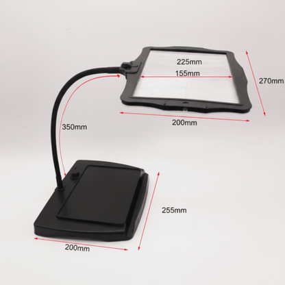 Tischlupe mit LED für präzises Arbeiten und klare Details