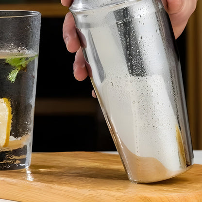 10-teiliges Premium Cocktailshaker-Set aus Edelstahl – Perfekt für Mixgetränke und Partys