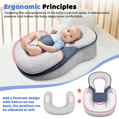 Ergonomisches Baby-Kissen – Sichere Schlaflösung für Säuglinge