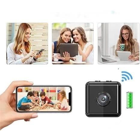 1080P Mini-Sicherheitskamera mit Bewegungserkennung und App-Steuerung