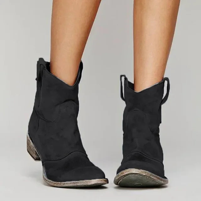 Damen Cowboy Stiefeletten | Bequem