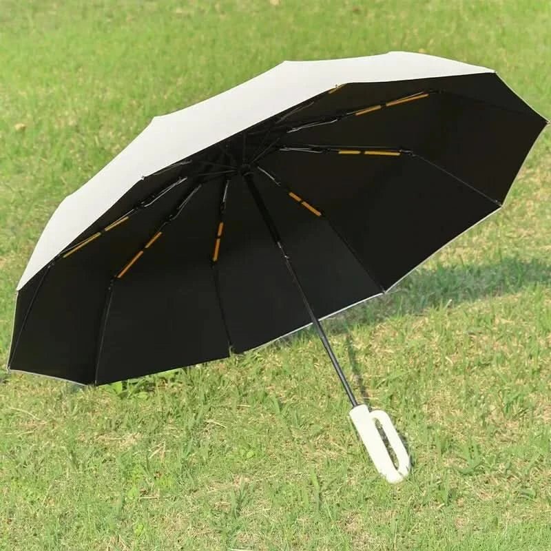 Automatischer Regenschirm mit Wind- und UV-Schutz