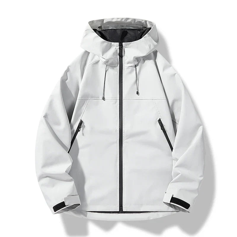Damen Langarm Übergangsjacke | mit Kapuze