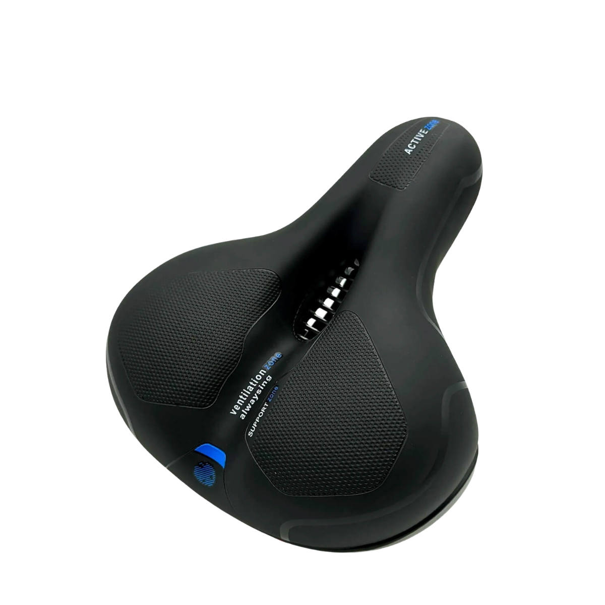 CloudComfort Pro Fahrradsattel | Druckentlastender Memory-Schaum | Schwarz