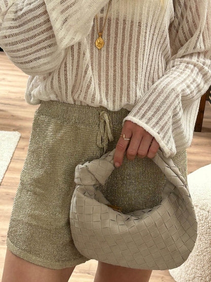 Damen Knotendesign Handtasche | Klein