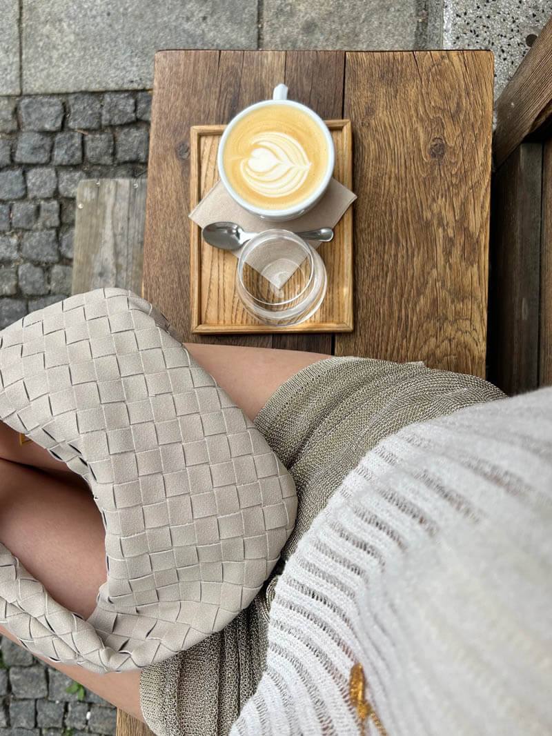 Damen Knotendesign Handtasche | Klein