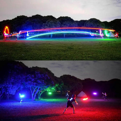 LED Leuchtender Frisbee für Nachtspiele & Outdoor-Spaß