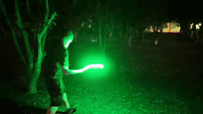 LED Leuchtender Frisbee für Nachtspiele & Outdoor-Spaß