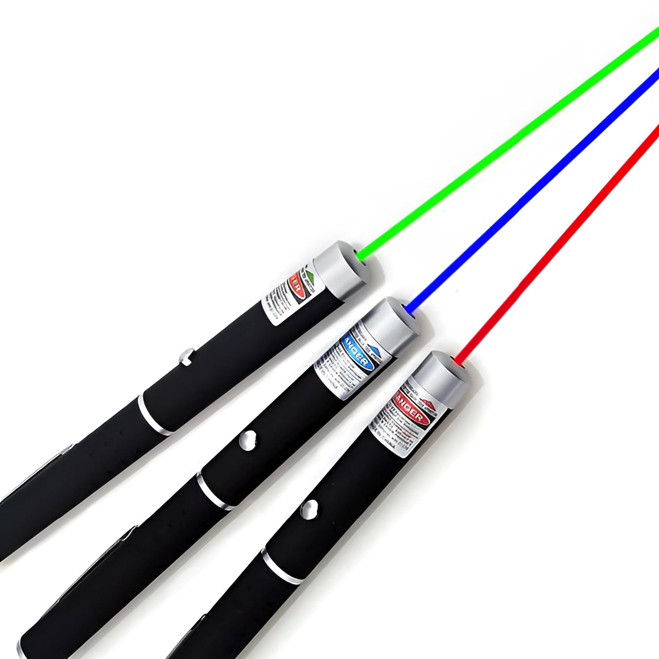 Multifarbiger Laserpointer mit einstellbarem Fokus