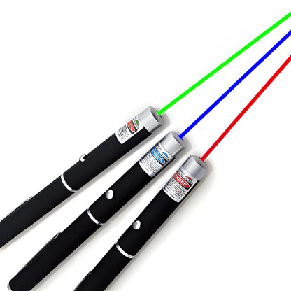 Multifarbiger Laserpointer mit einstellbarem Fokus