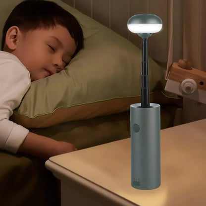 Camping-Teleskoplampe mit Magnetfuß & flexibler Beleuchtung