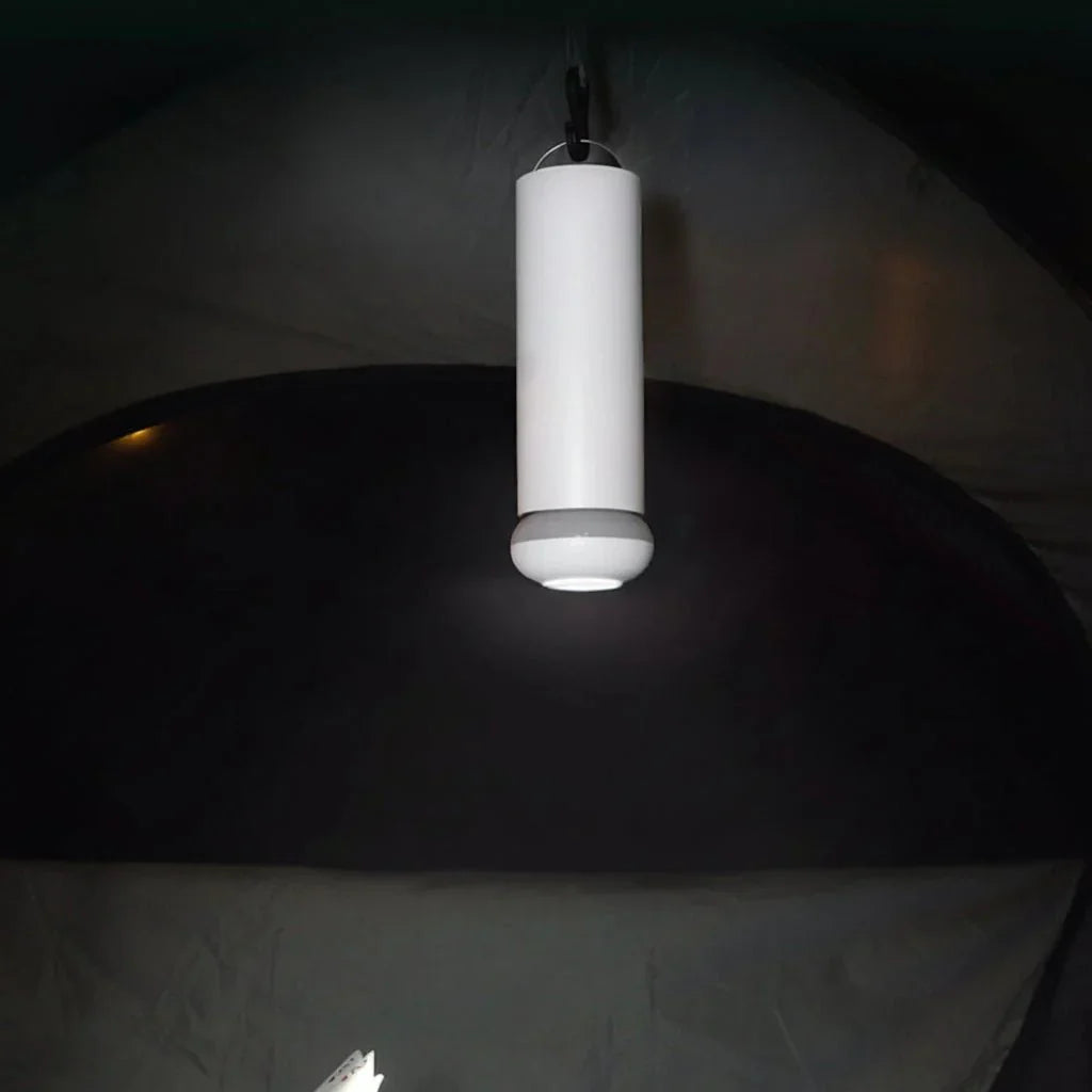 Camping-Teleskoplampe mit Magnetfuß & flexibler Beleuchtung