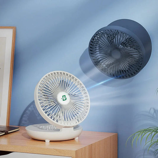 Tragbarer USB-Ventilator mit 3 Geschwindigkeitsstufen, faltbares und kompaktes Design