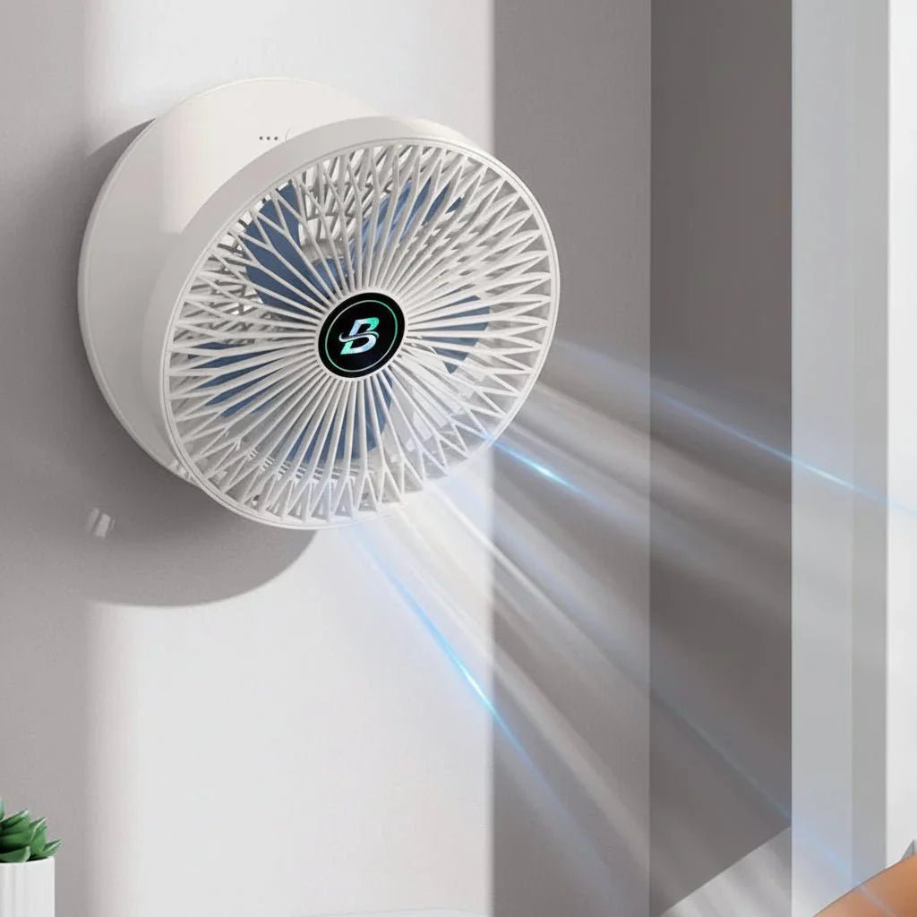 Tragbarer USB-Ventilator mit 3 Geschwindigkeitsstufen, faltbares und kompaktes Design