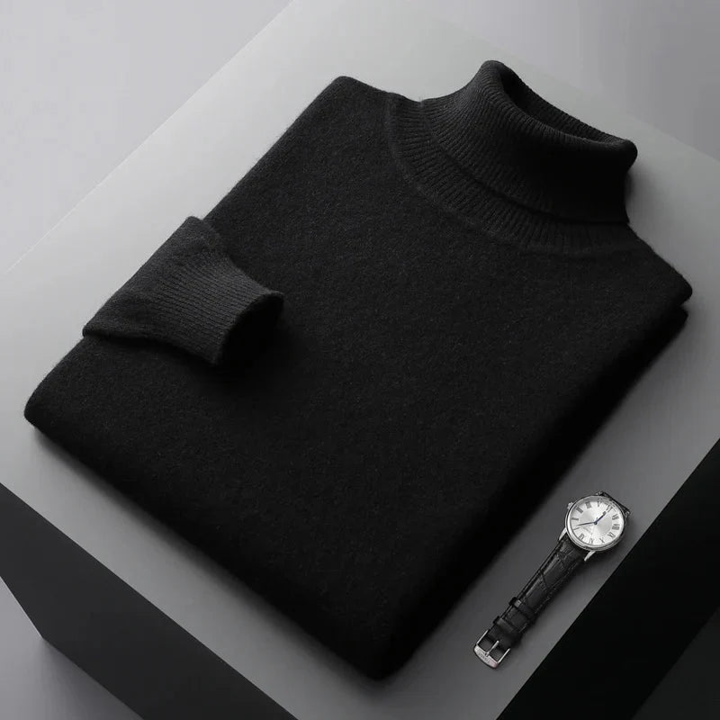 Men's Turtleneck Sweater | Warm