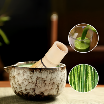 Traditionelles Matcha-Tee-Set – 6-teiliges Zubehörset für authentische Zubereitung | Premium-Qualität