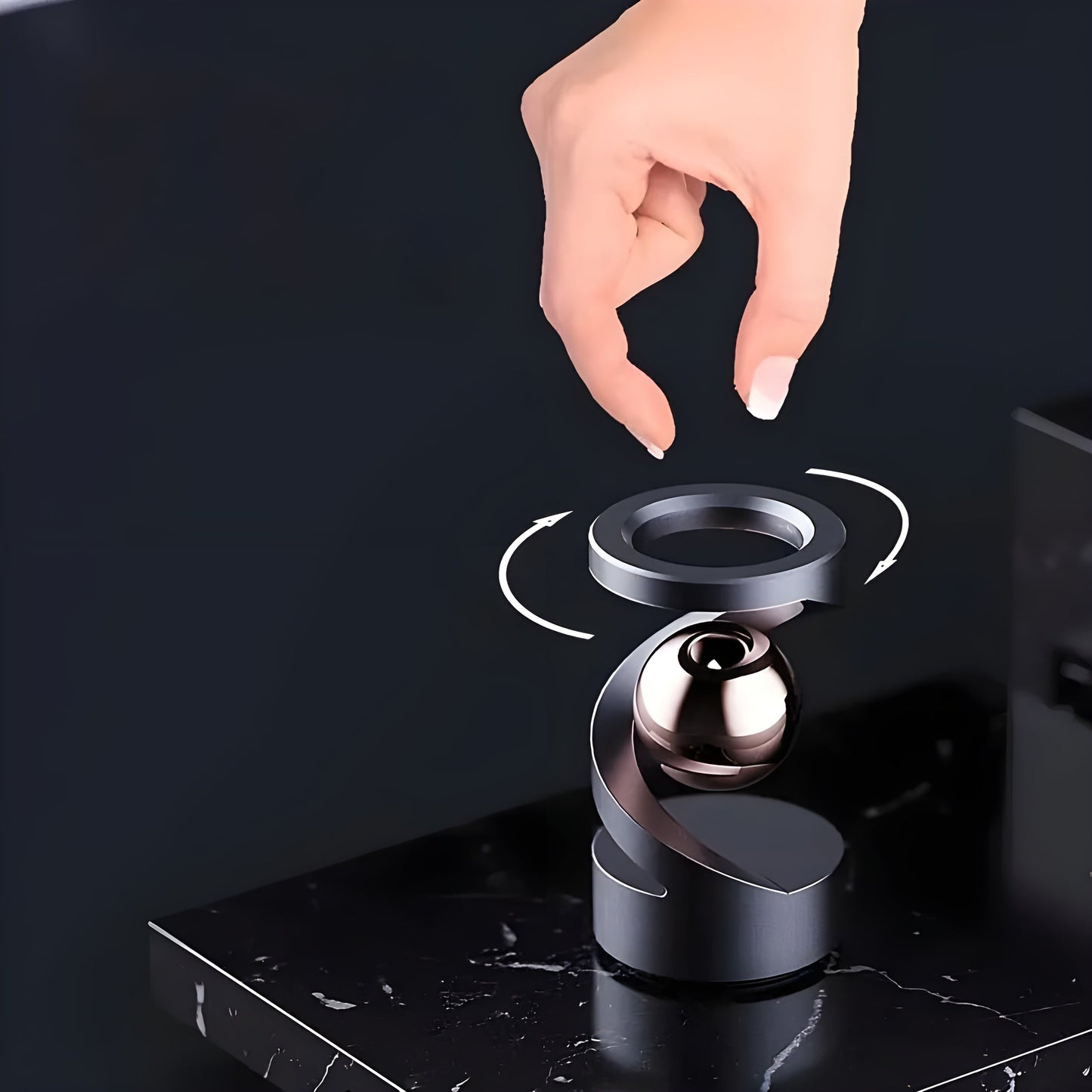 Dekorativer Metall-Gyroskop - Fidget Spinner Spielzeug