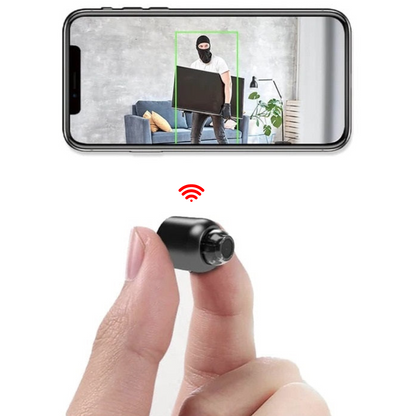 Kompakte WiFi-Kamera mit Nachtsicht, 1080P Video und klarem Audio