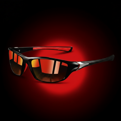 Sportsonnenbrille mit polarisierenden Gläsern & UV400-Schutz