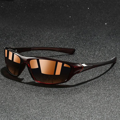 Sportsonnenbrille mit polarisierenden Gläsern & UV400-Schutz