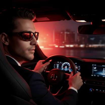 Sportsonnenbrille mit polarisierenden Gläsern & UV400-Schutz