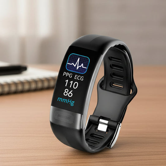 Smartwatch mit ECG, Blutdruck und Schlafüberwachung