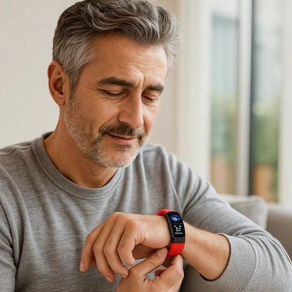 Smartwatch mit ECG, Blutdruck und Schlafüberwachung