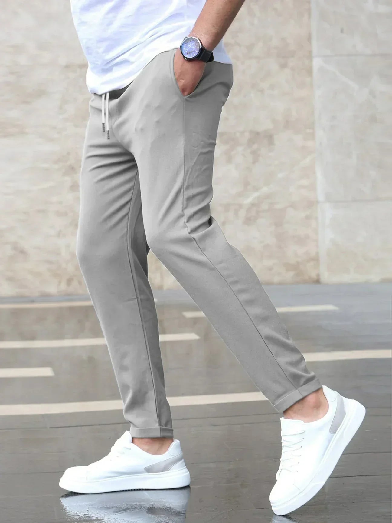 Herren Bequem Jogginghose | Slim Fit